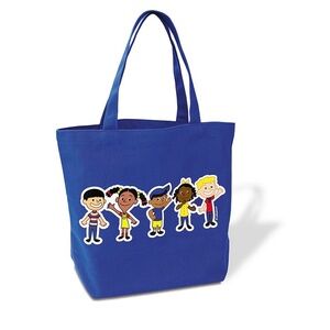Lakeshore Navy Children’s Character Tote Bag